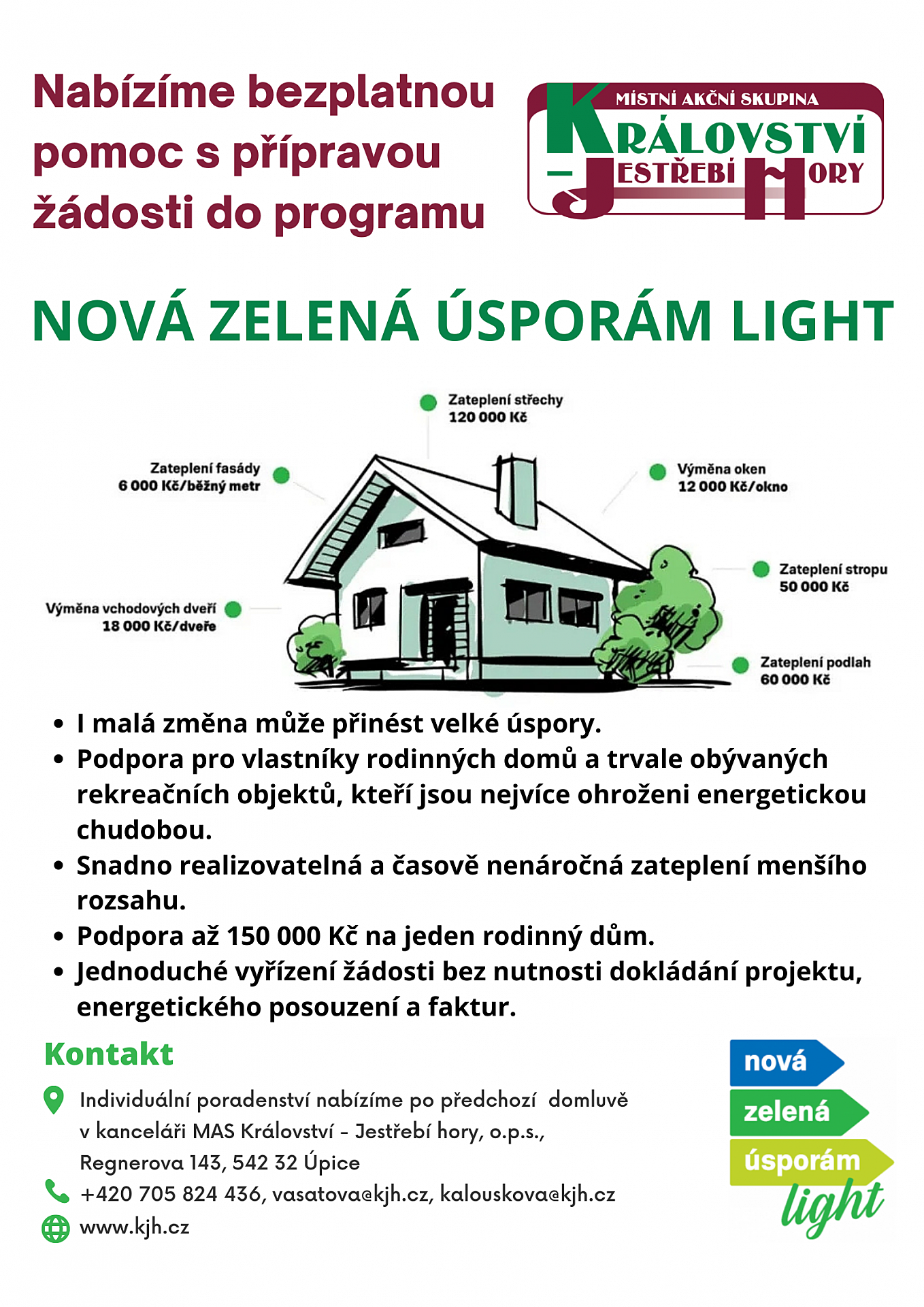 Startuje program Nová zelená úsporám Light