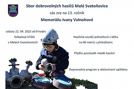Hasičský Memoriál Ivany Valnohové