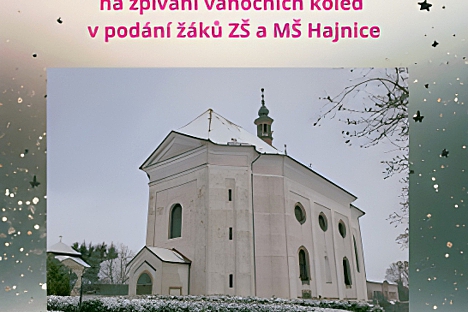 Vánoční zpívání v Hajnici