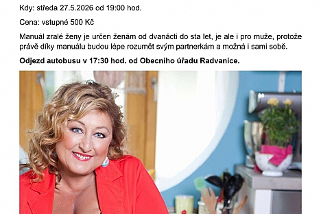 Obec Radvanice zve na zájezd