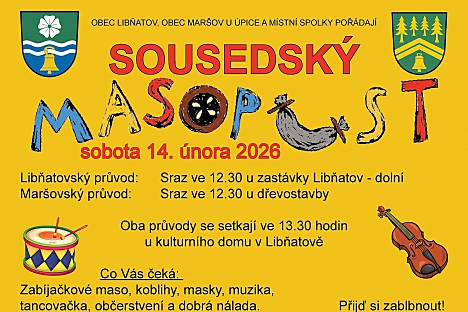 Masopust v Libňatově – přijďte se bavit