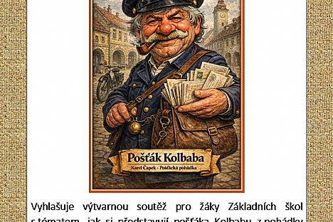 Hledá se podoba pošťáka Kolbaby!