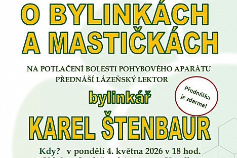 Přírodní léčitelství: přednáška v Úpici