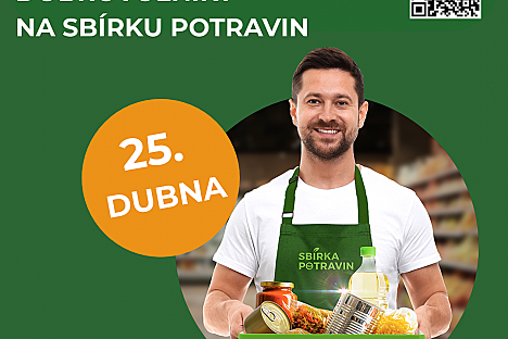 Sbírka potravin potřebuje dobrovolníky