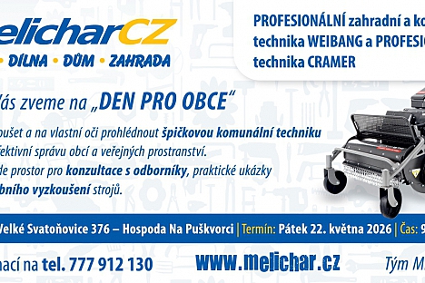 Den pro obce. Špičková komunální technika v akci