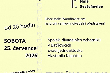 Divadlo pod širým nebem v Malých Svatoňovicích