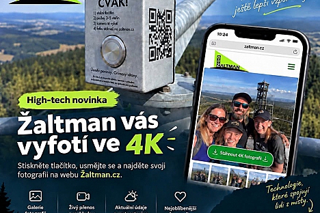 NOVINKA NA ŽALTMANU: focení ve 4K rozlišení!