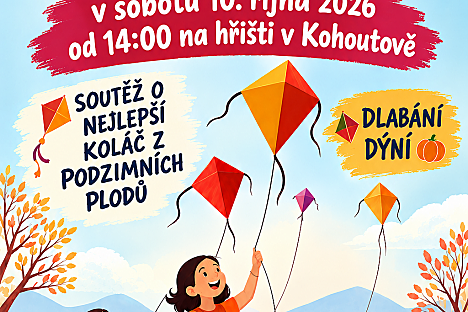 PODZIMNÍ KOHOUTOVSKÉ KOKRHÁNÍ A DRAKIÁDA!