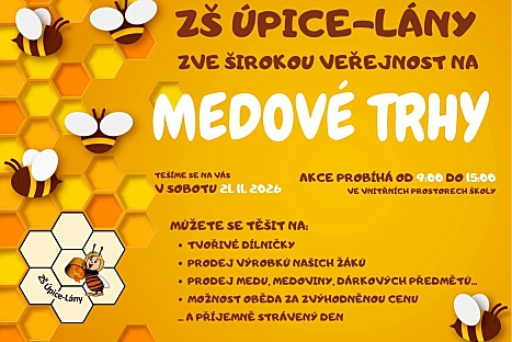 Medové trhy v Úpici