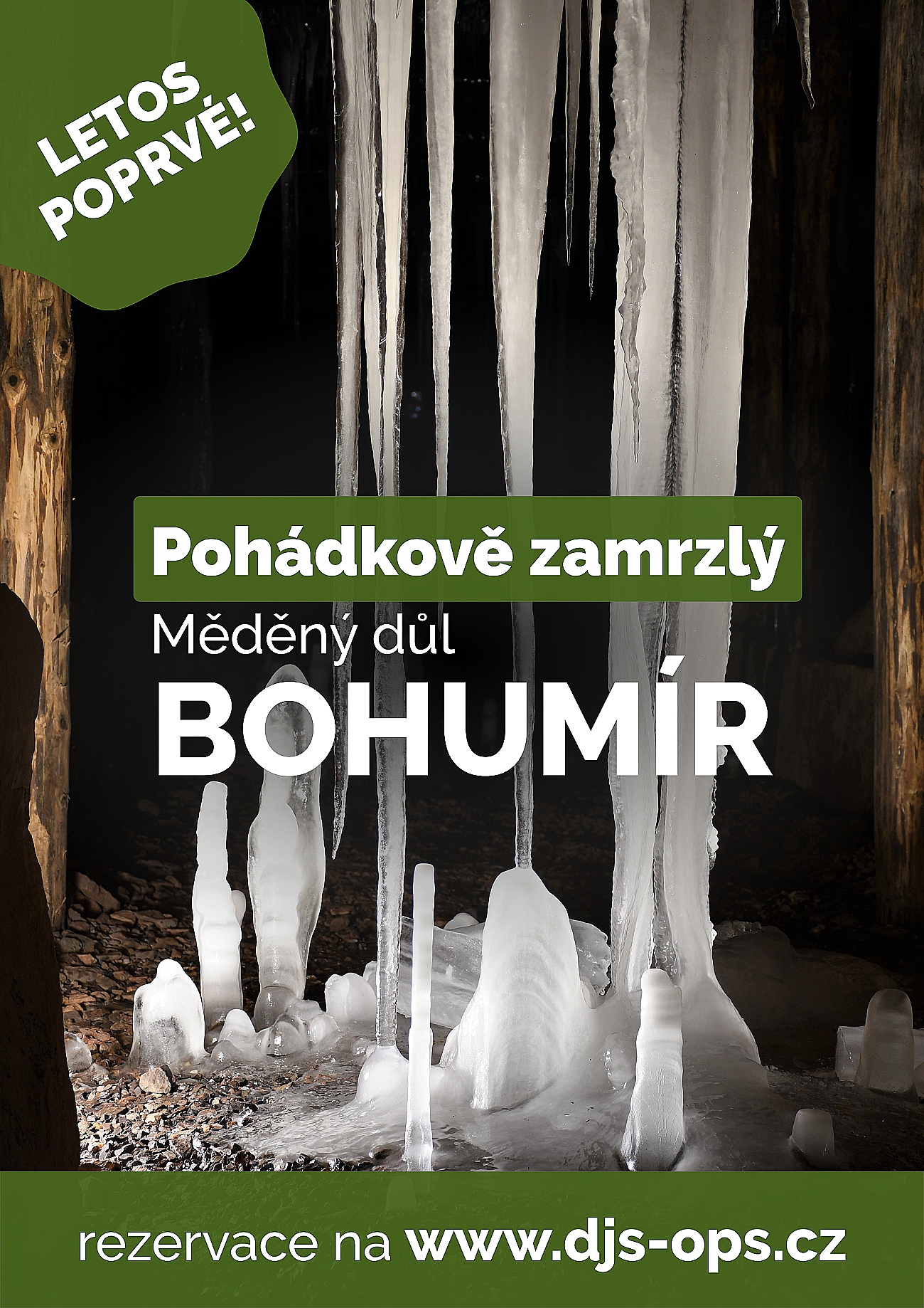 Pohádkově zamrzlý Měděný důl Bohumír